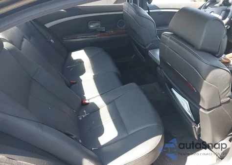 2007 BMW 760Li из США, поврежденный, VIN WBAHN03587DD98749